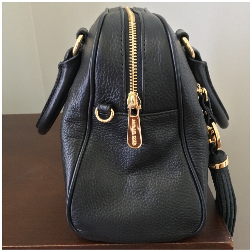 Michael Kors Knox Tassel MD Leather Satchel - Picture 6 of 8
